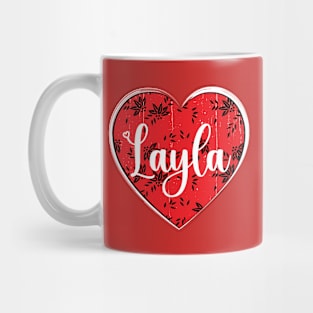 I Love Layla First Name I Heart Layla Mug